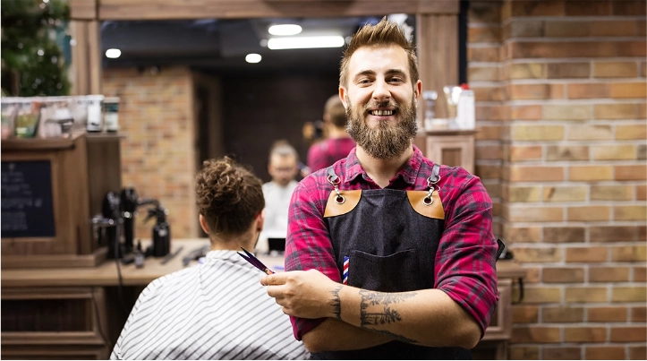Man and woman looking at finances on computer